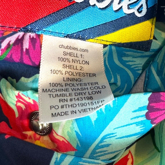 Chubbies "The Party in the Front" Reversible Sherpa Pullover Jacket - Picture 9 of 12